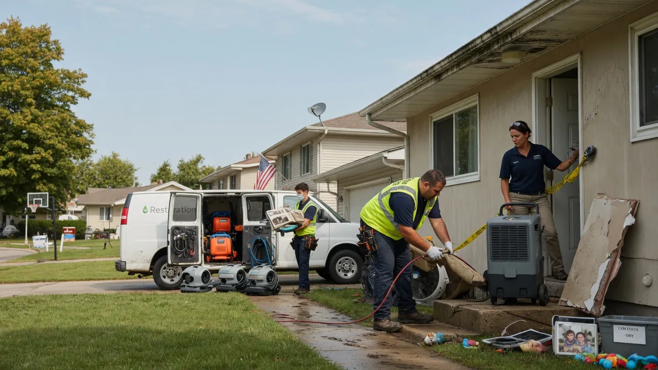 Water Damage Restoration in Warren, IL near me